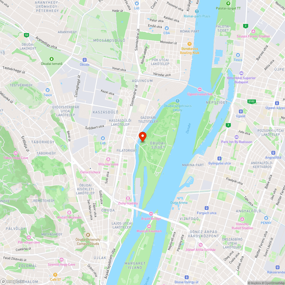 Óbudai-szigeten sáros, járhatatlan a parti sétaút bejelentés helye