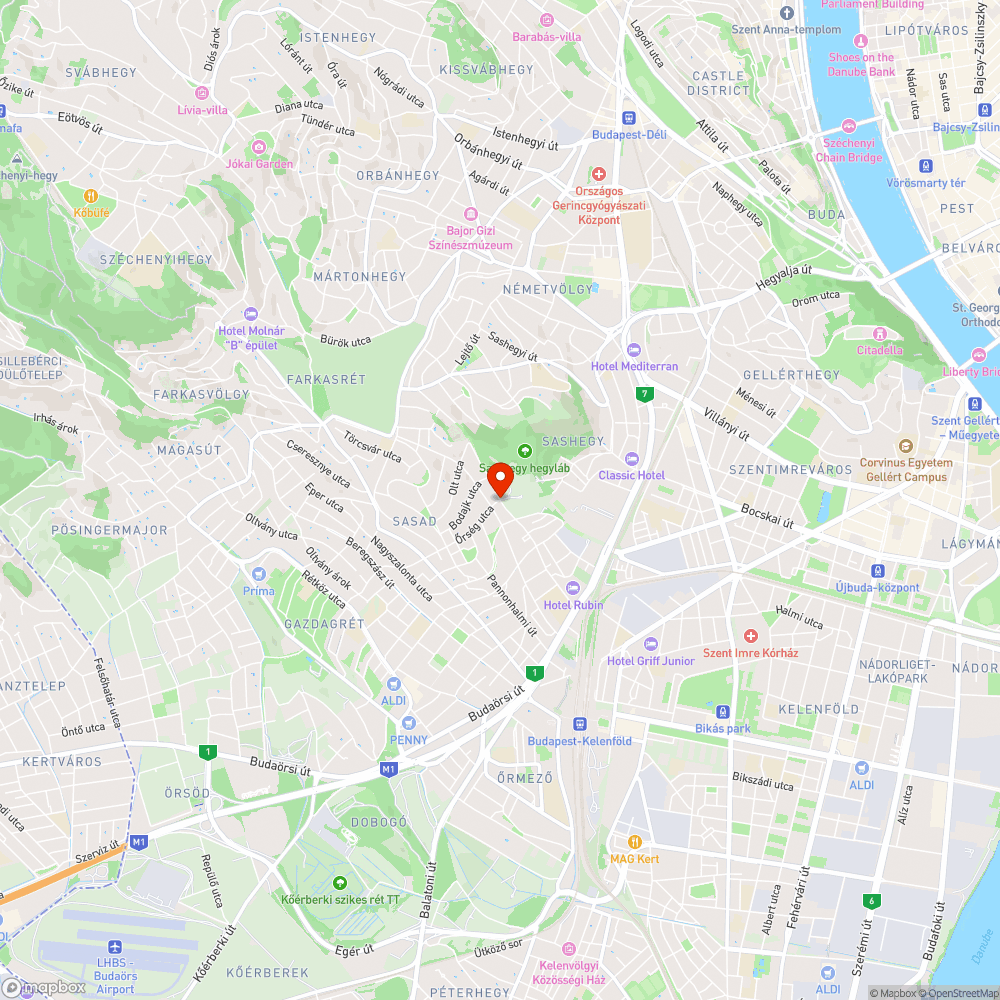 Kiszáradt fa, letört ágak, rohadó zsákok bejelentés helye