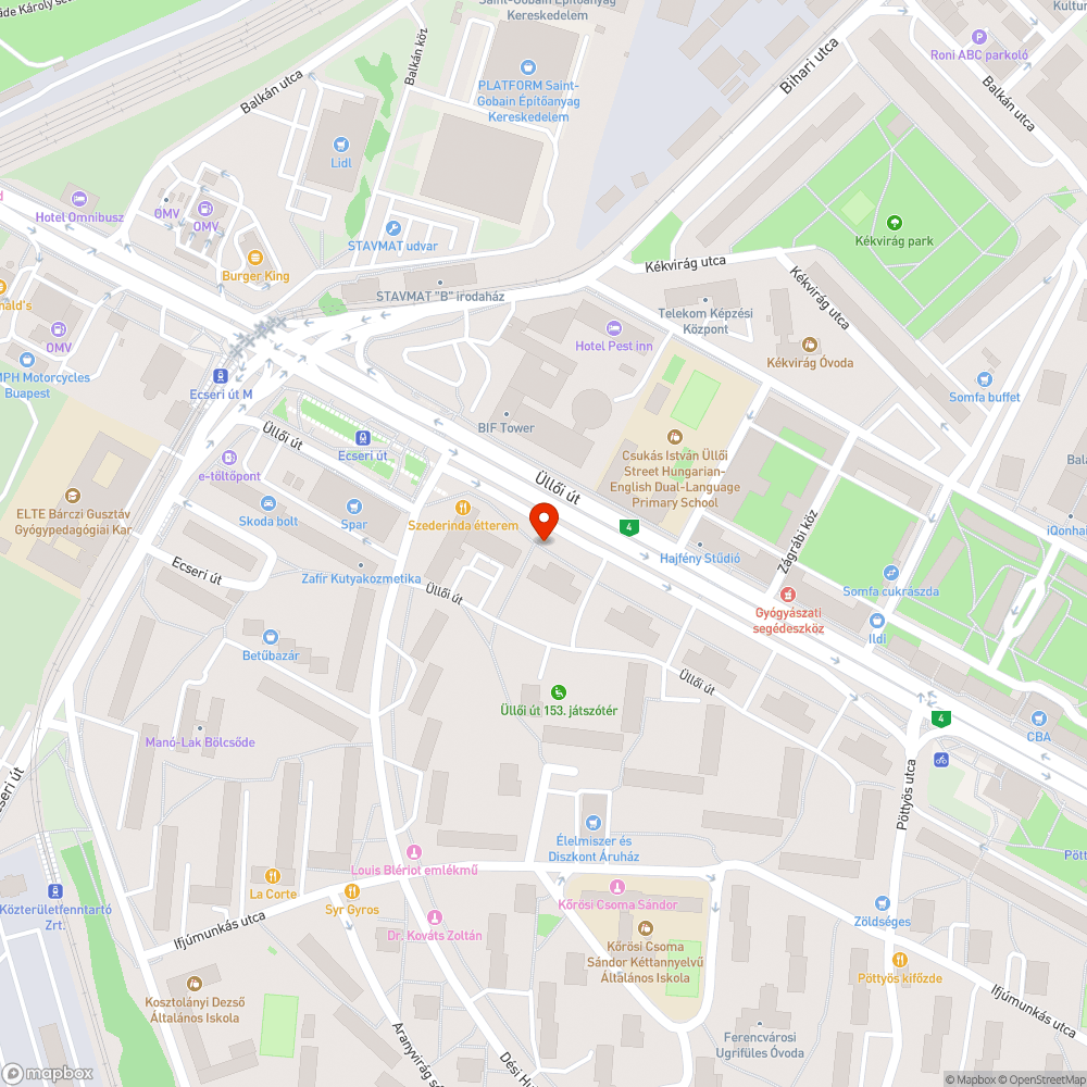 Ottfelejtett oszloptartó betontömb bejelentés helye