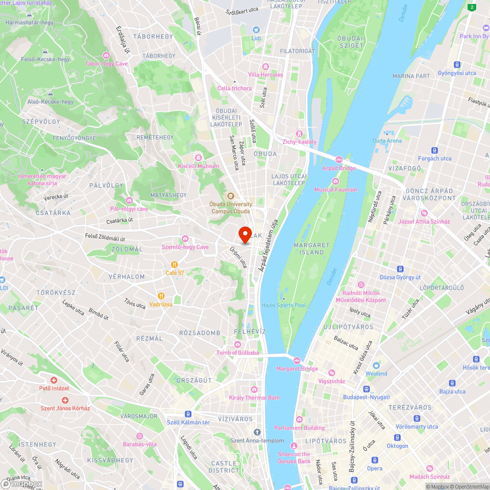 kátyu bejelentés helye