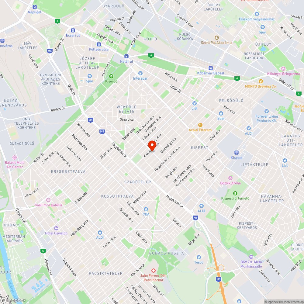 Kiújult kátyú - Nádasdy utca bejelentés helye