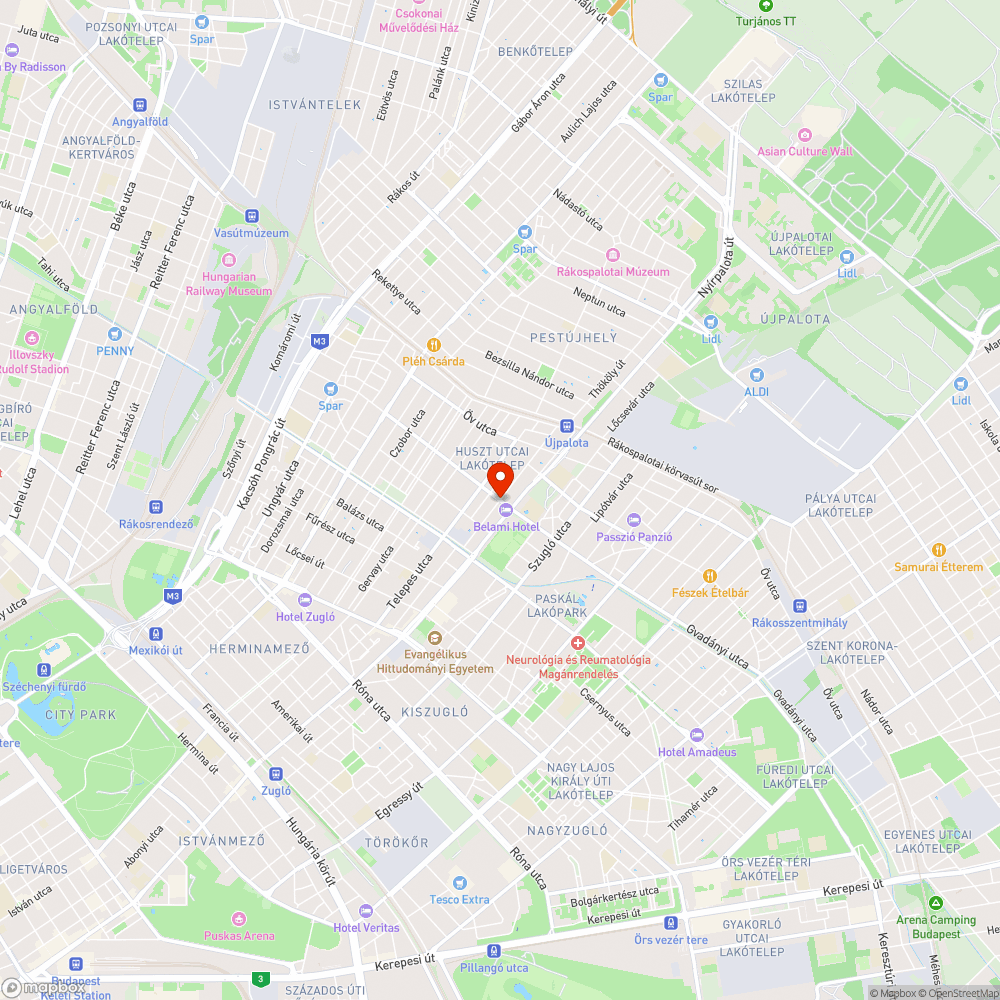 Miskolci utca Deés utca sarok bejelentés helye