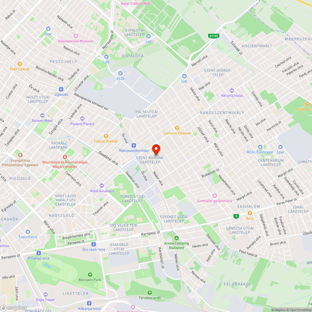 Balesetveszélyes járdasüllyedés bejelentés helye