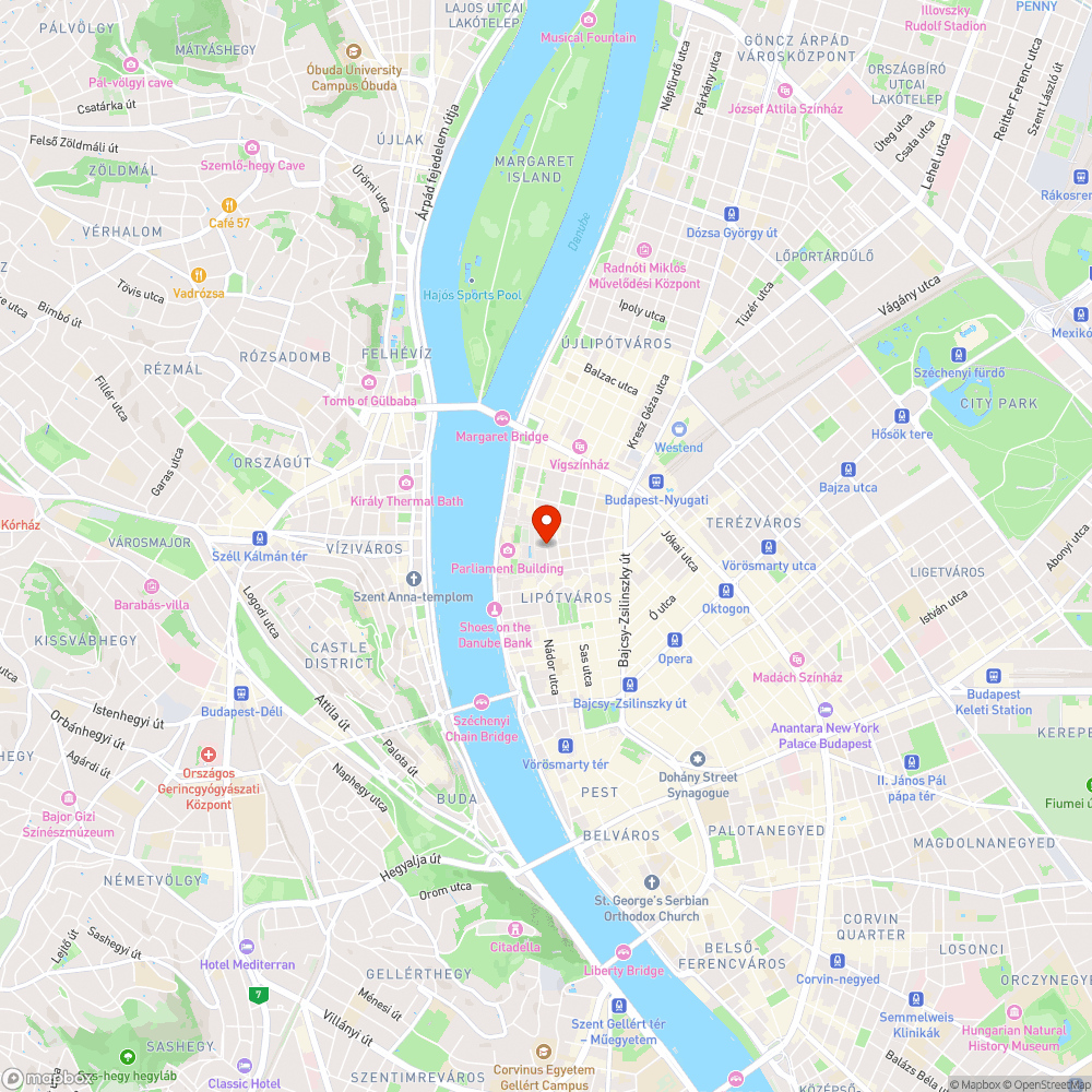 Kiváló vízelvezetés a Parlamentnél bejelentés helye