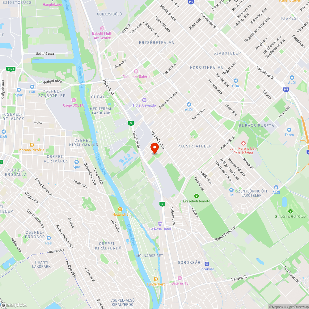 Használhatatlan parkoló bejelentés helye