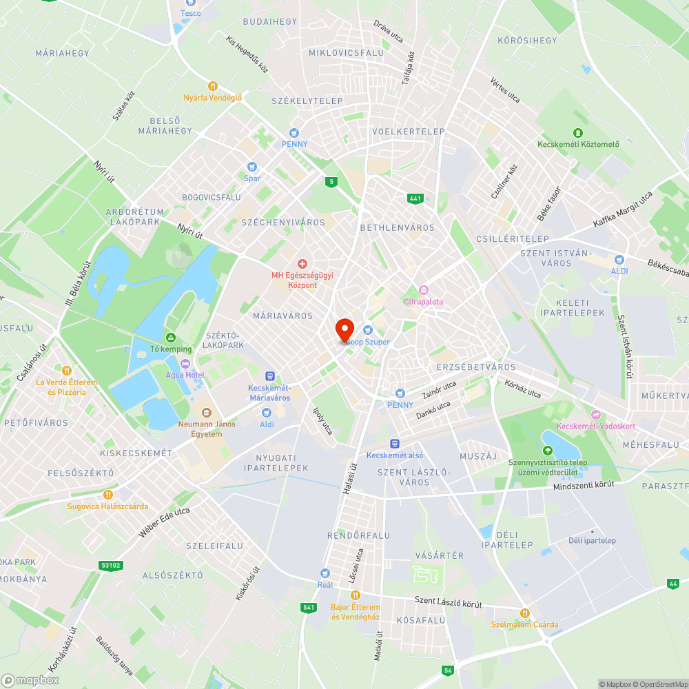 Kidőlt tábla bejelentés helye