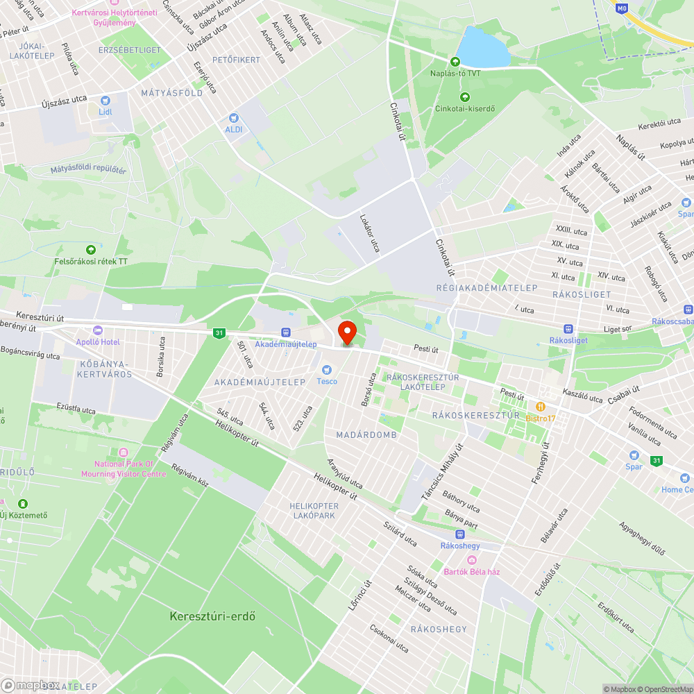 Plakát a fűben... bejelentés helye