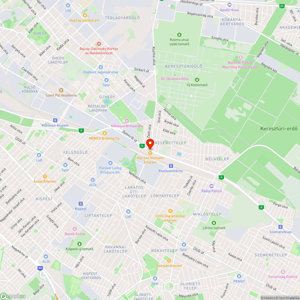 letarolt oszlopok bejelentés helye