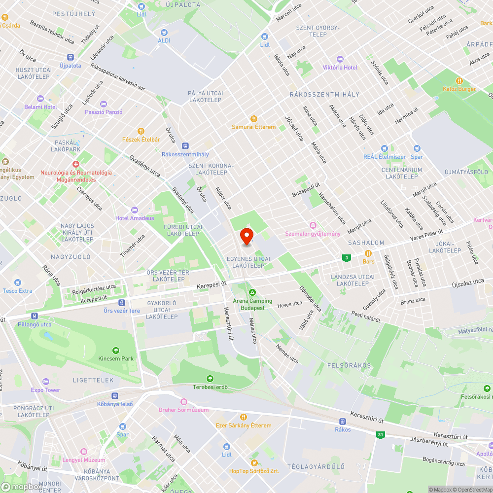 Játszótéri pad bejelentés helye