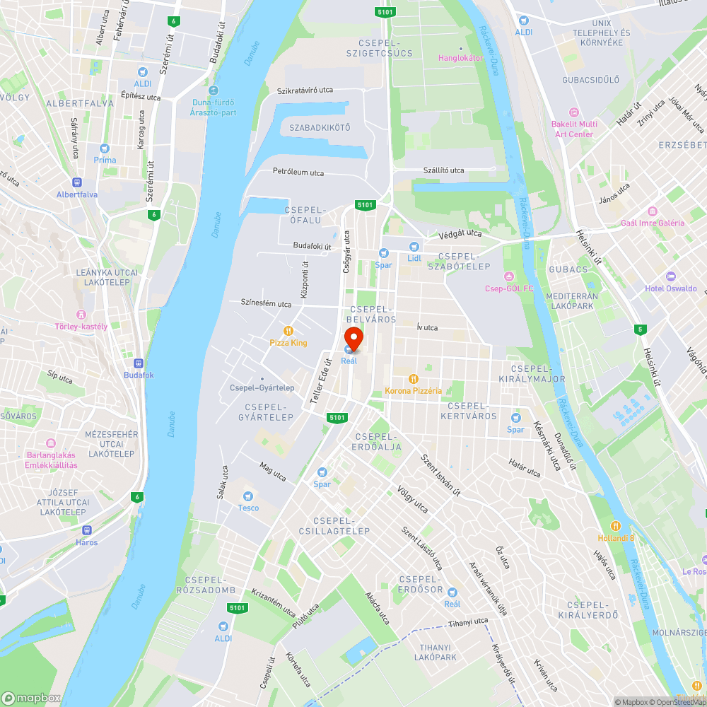 Karácsony Sándor utca H - összefirkált vitrin bejelentés helye