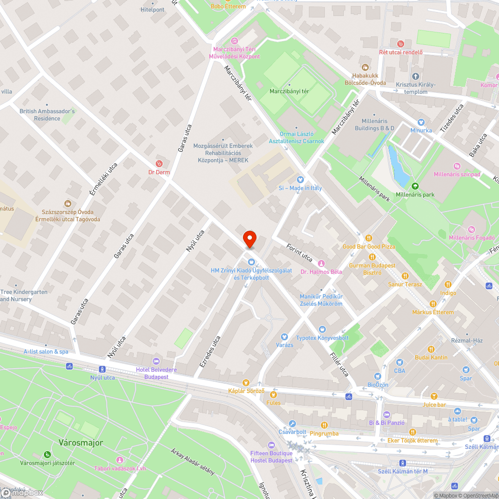 Fillér utca óvoda járdán parkolás bejelentés helye