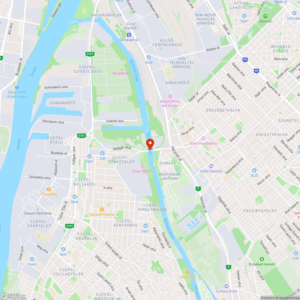 A Gubacsi híd állapota bejelentés helye