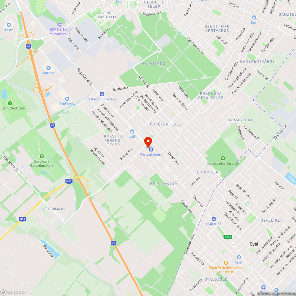 Parkolás a járdán bejelentés helye