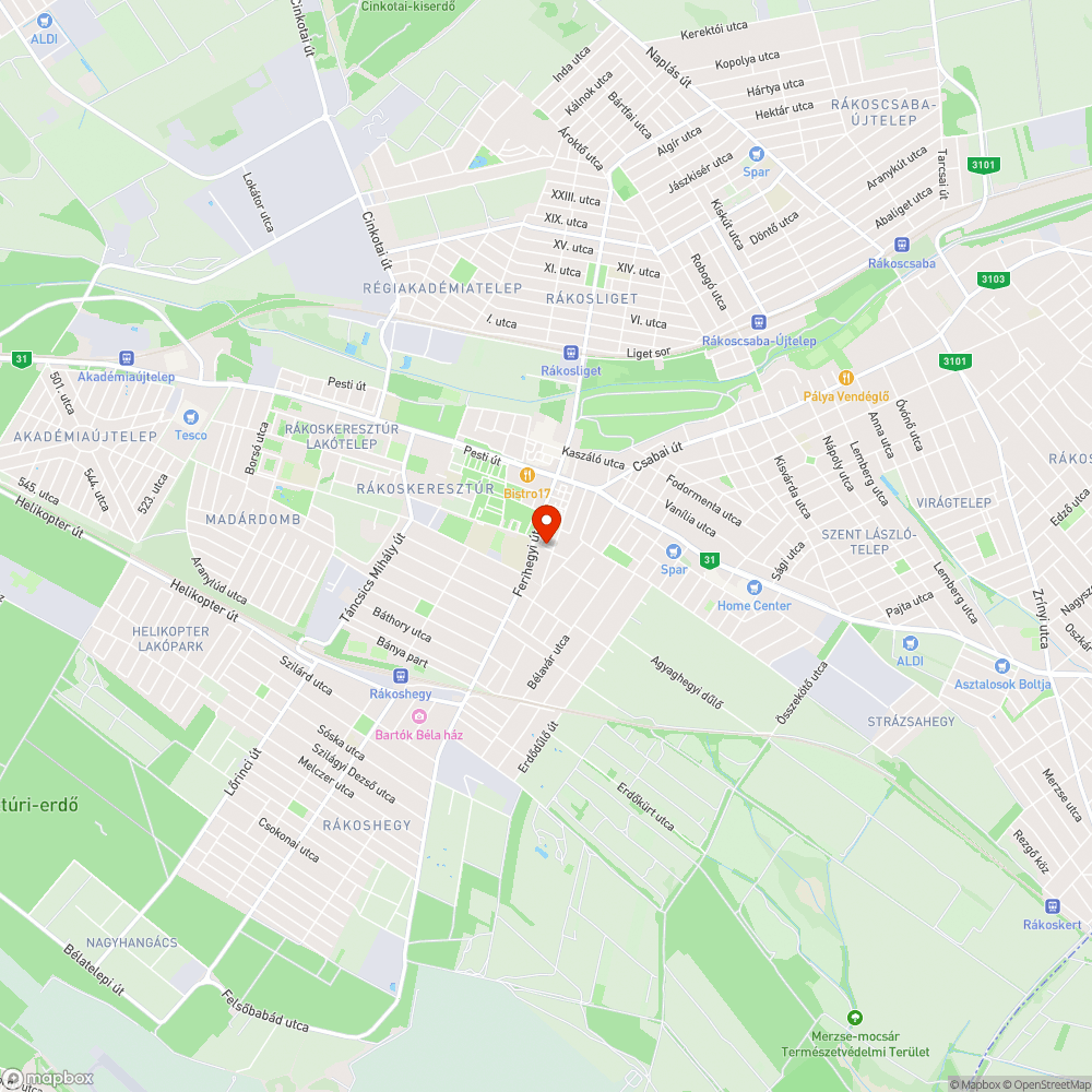 Gazdátlan személygépkocsi bejelentés helye