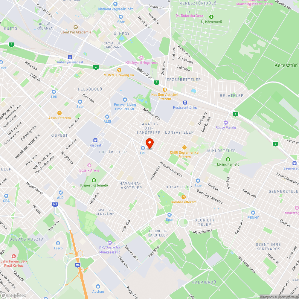 Elkopott tábla bejelentés helye