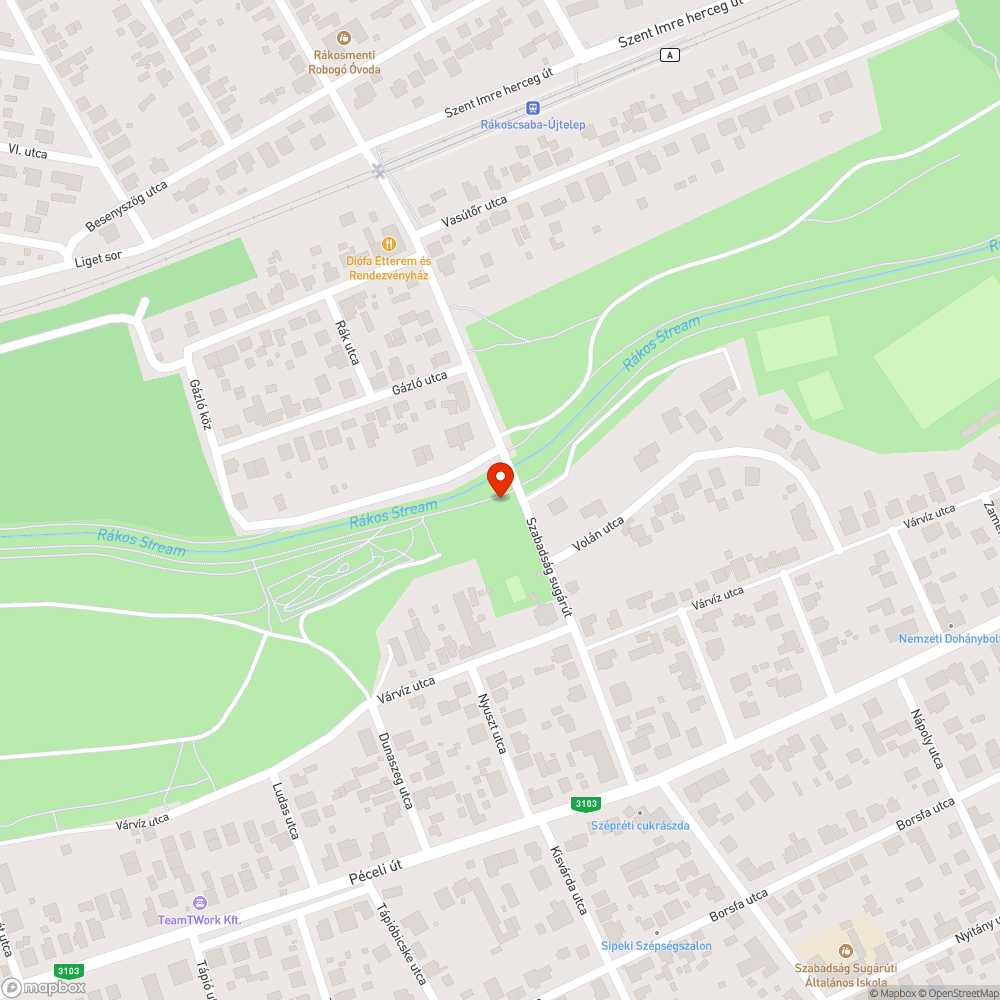 Szüntessék meg, tiltsák be a zöldterületen való parkolást bejelentés helye