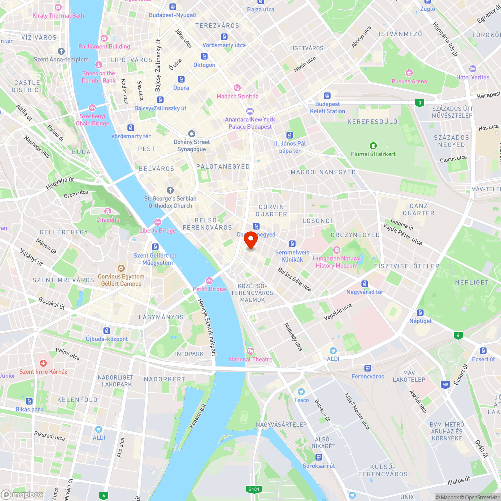 Tompa utca - növények kipusztultak bejelentés helye