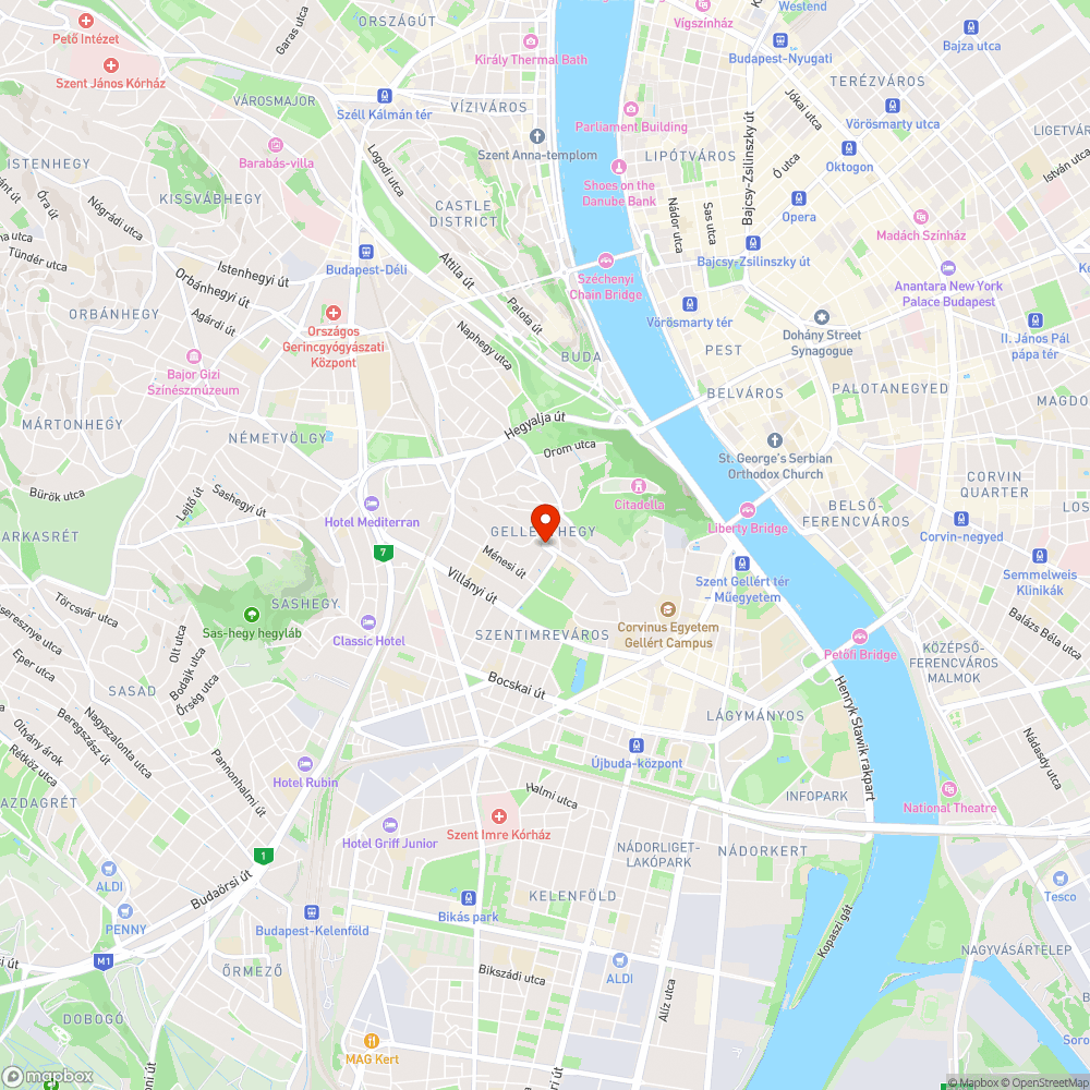 Mély kátyúk bejelentés helye