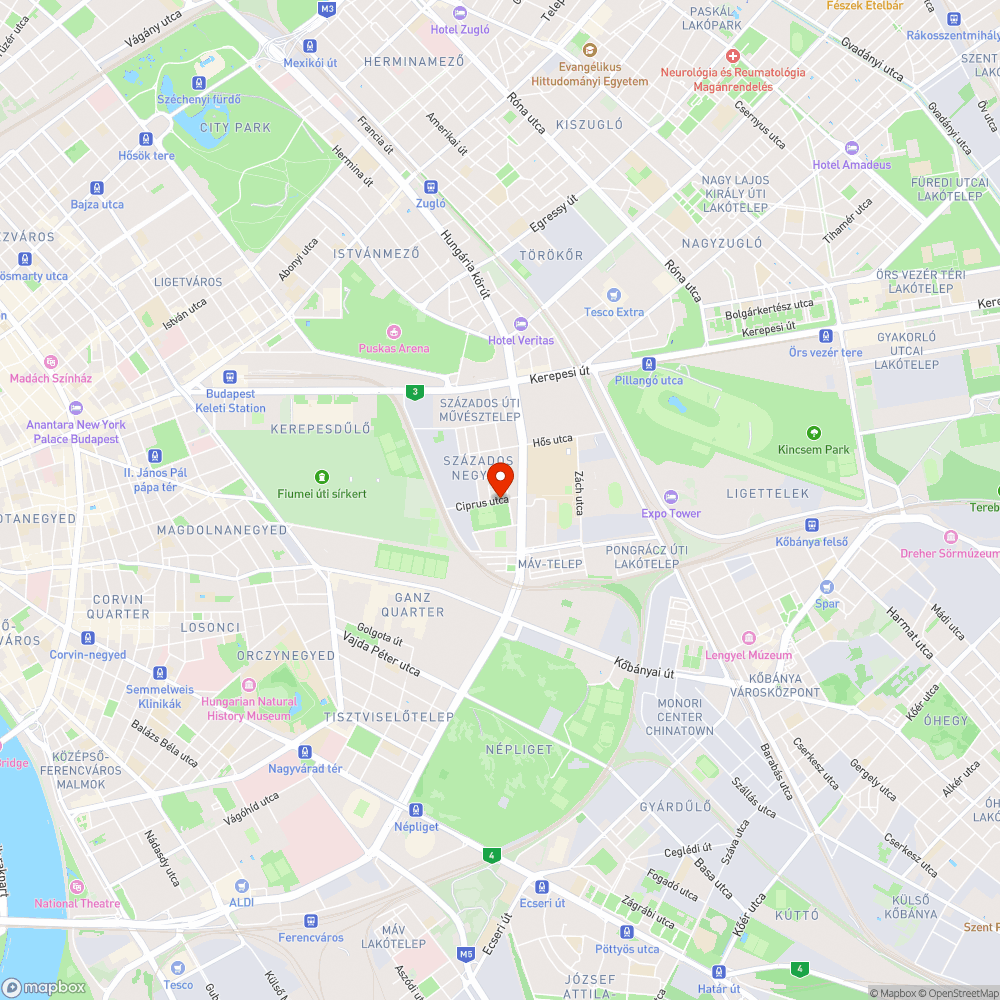 kátyú bejelentés helye