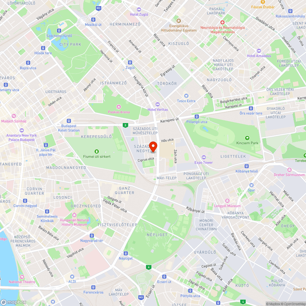 kátyú bejelentés helye