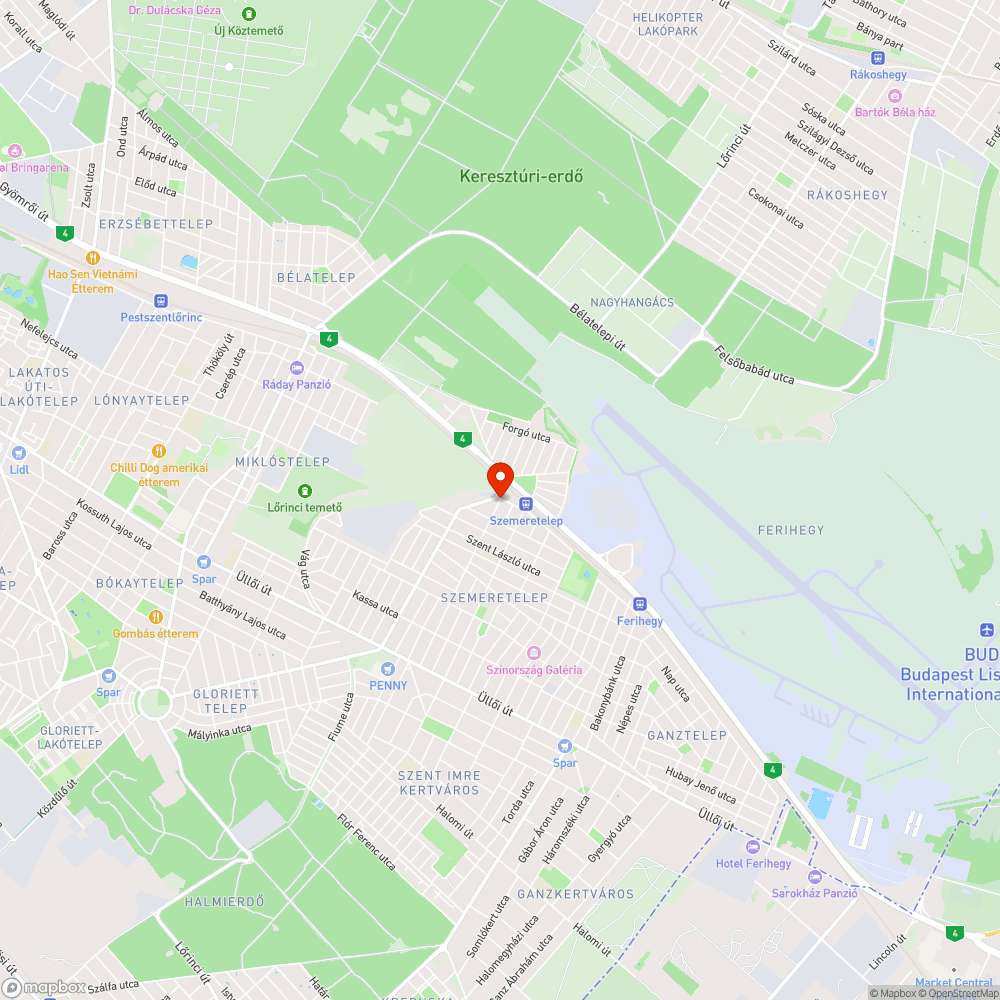 Önkormányzati tiltó tábla bejelentés helye