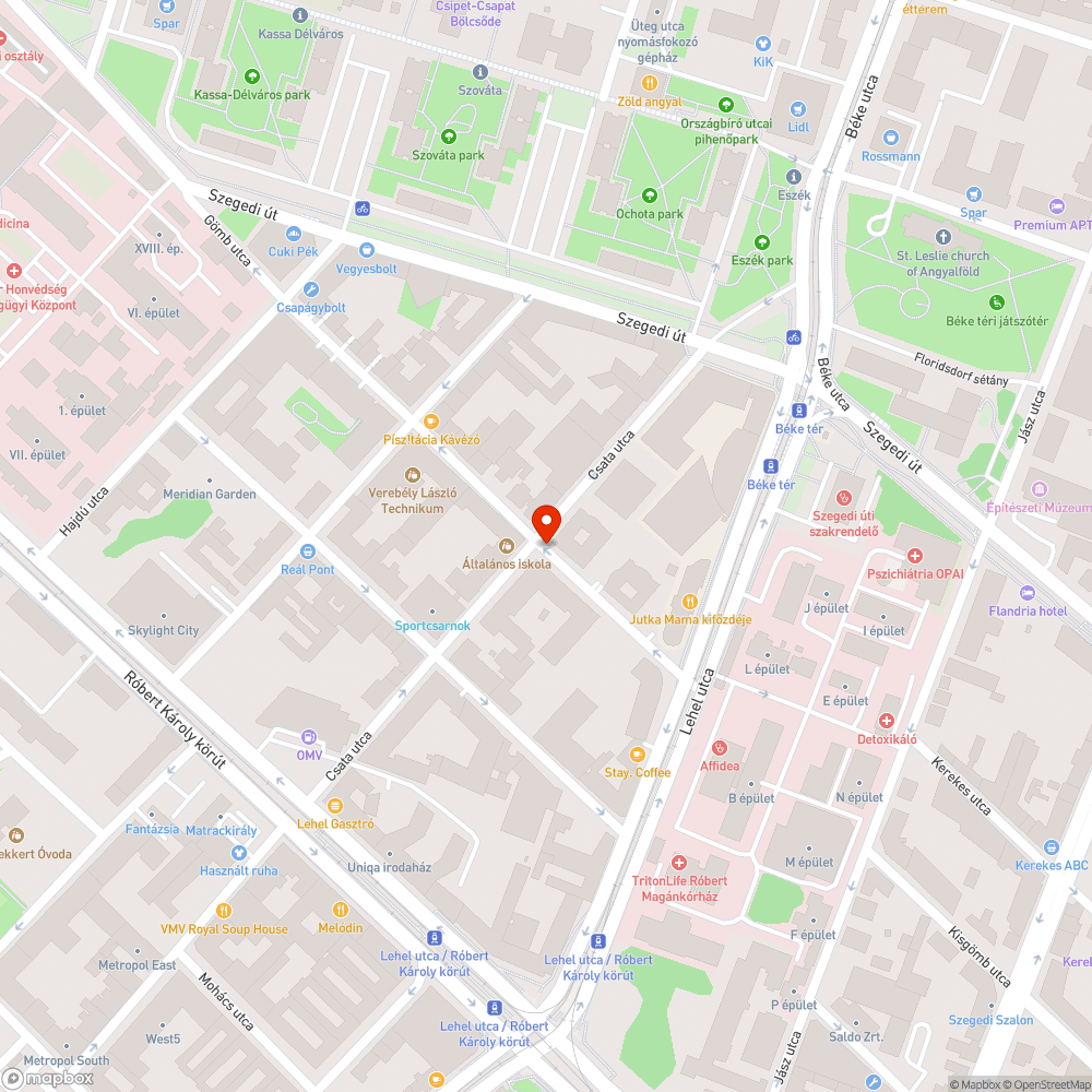 Gömb utca részben kétirányú bejelentés helye