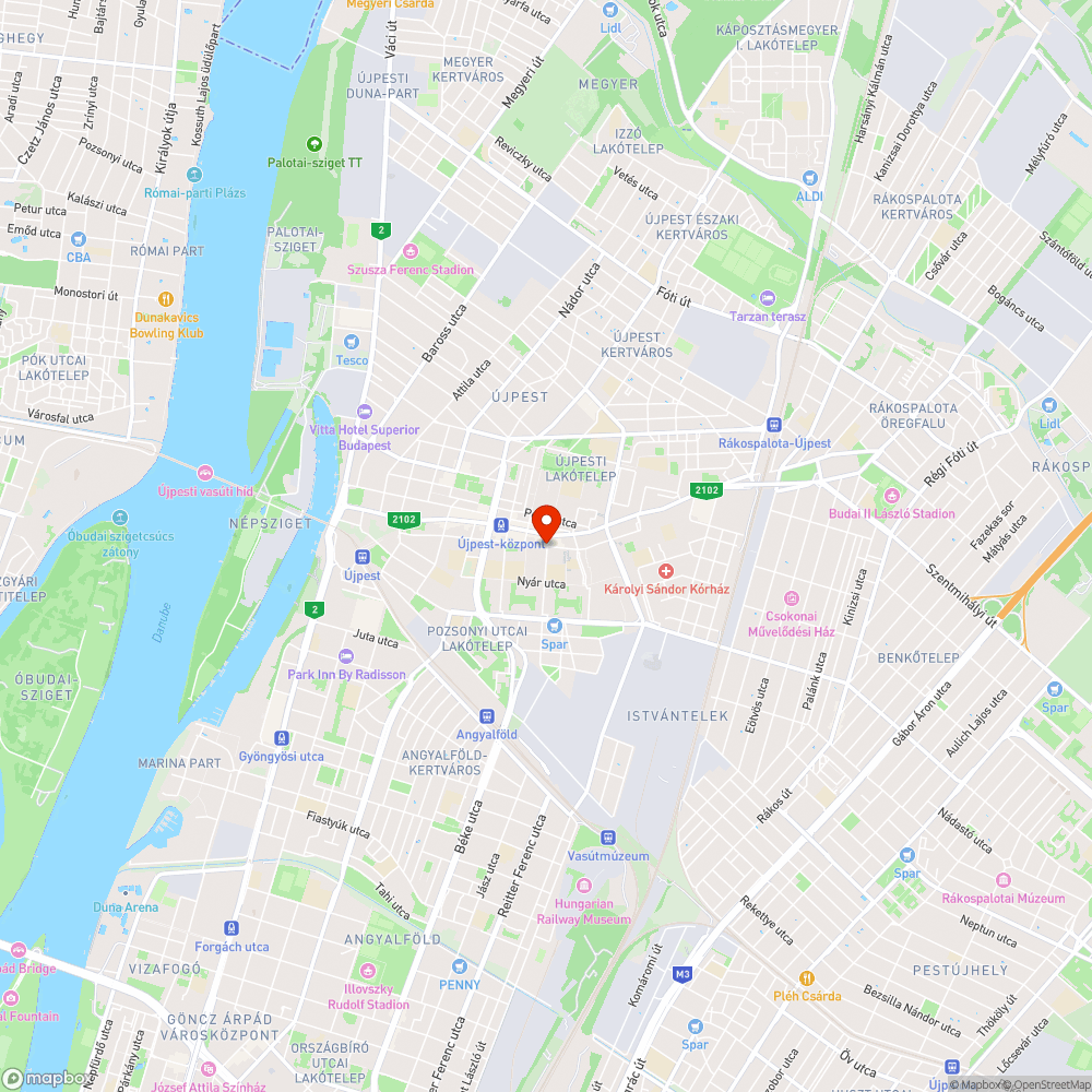 Zebra létesítése bejelentés helye