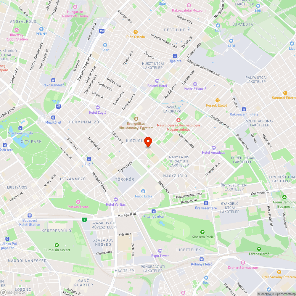 Eldugult csatornalefolyó bejelentés helye