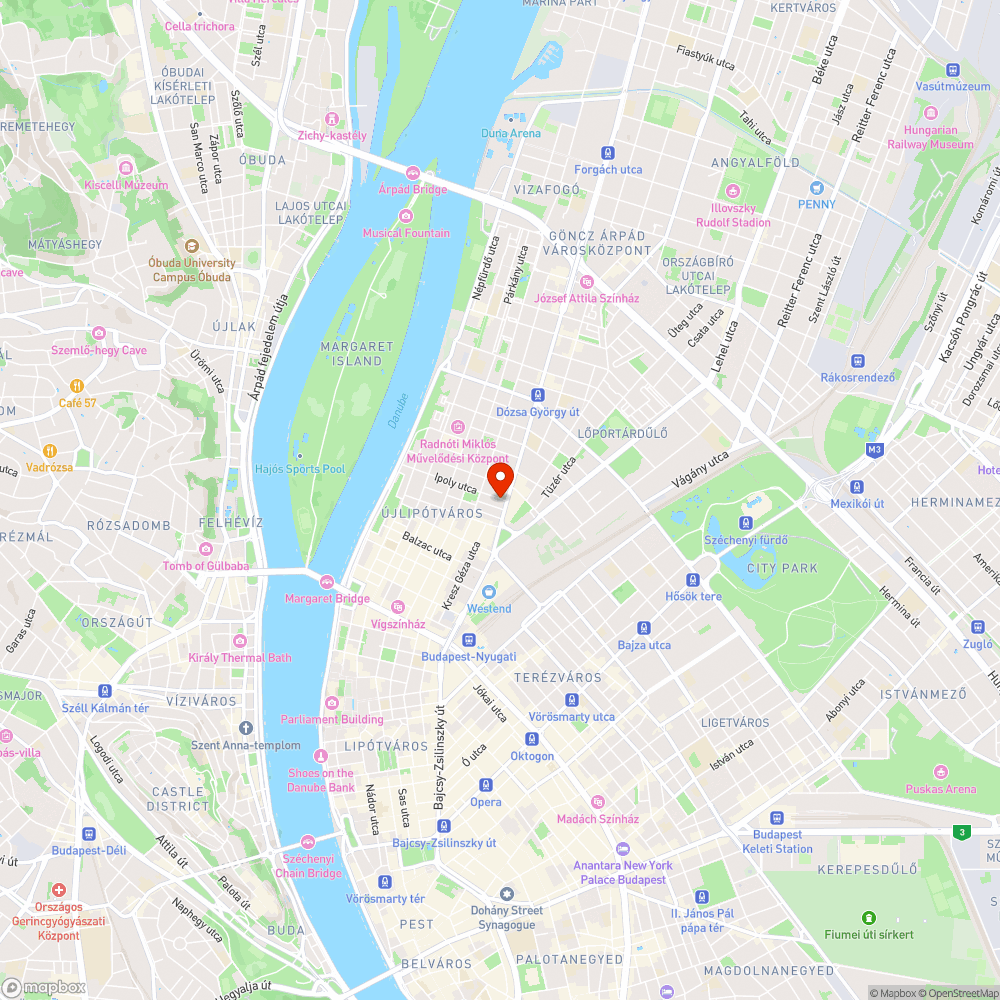 Ipoly utca bejelentés helye