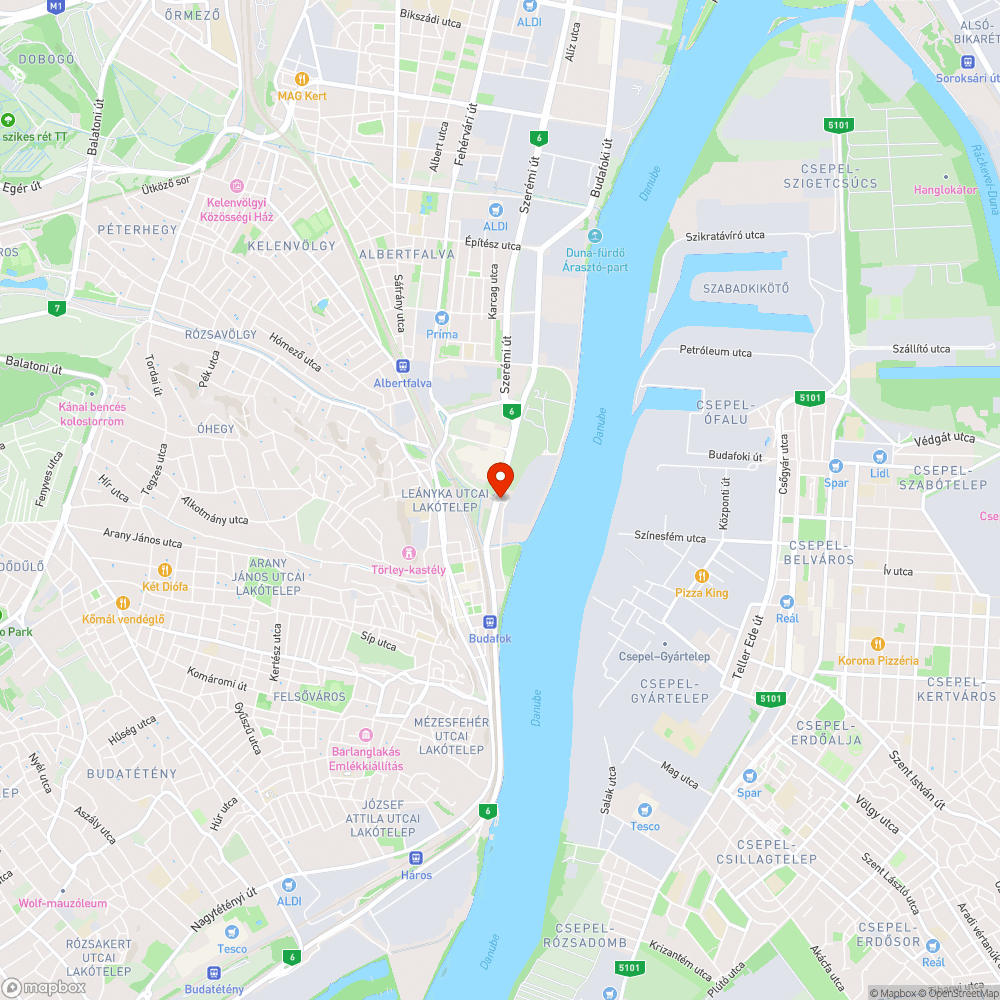 Állandó pocsolya a Kőtár út - Hunyadi J. út sarkán bejelentés helye