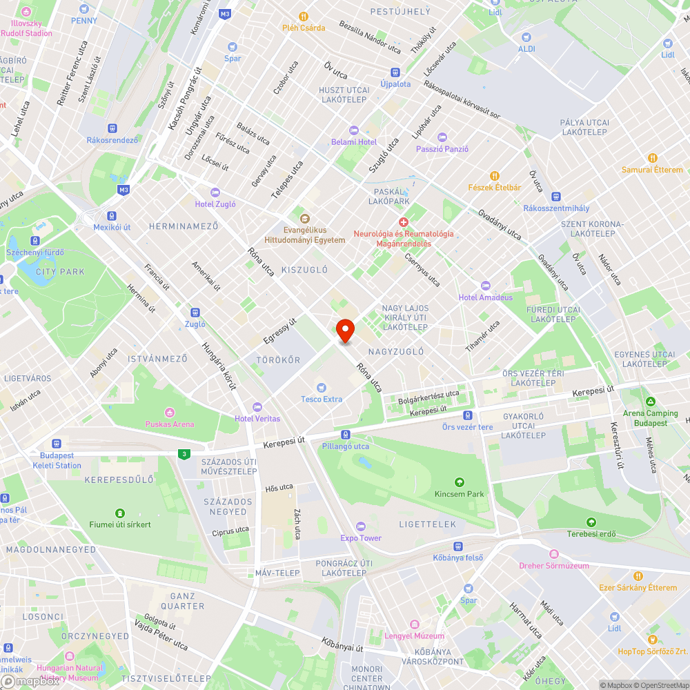 Kátyú(k) - Fráter György köz bejelentés helye