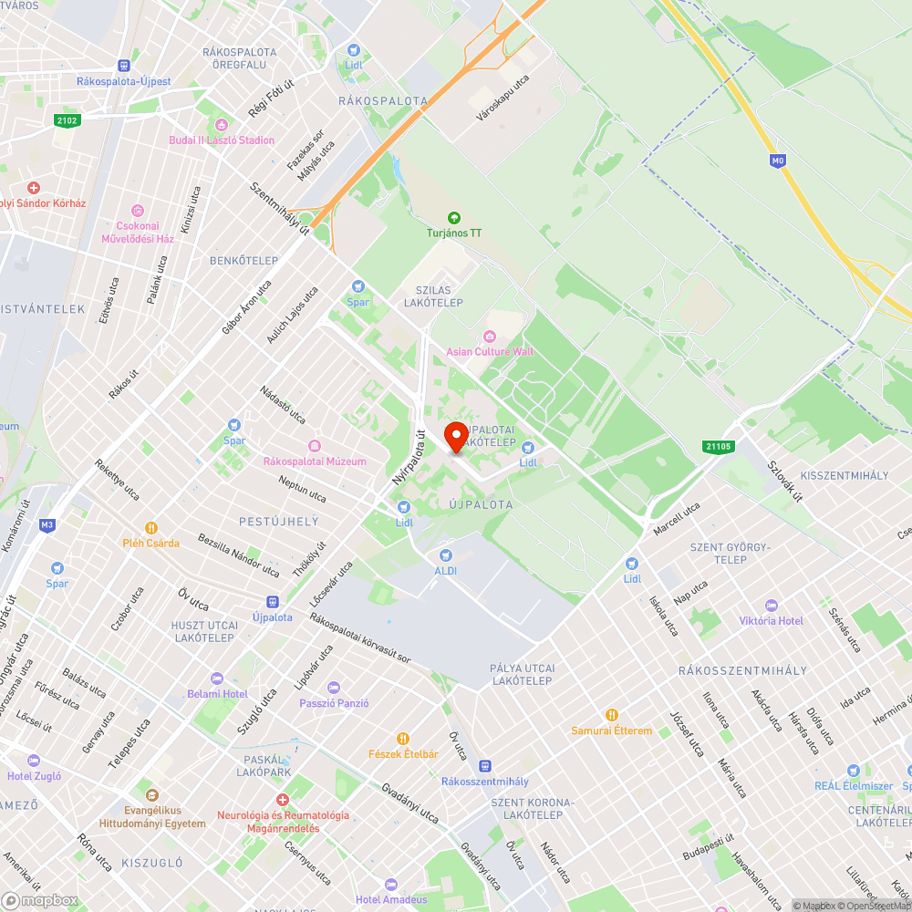 A Zsókavár utca állapota bejelentés helye