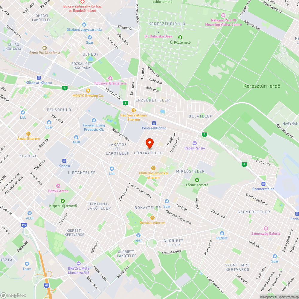 Kátyúkiújúlás bejelentés helye