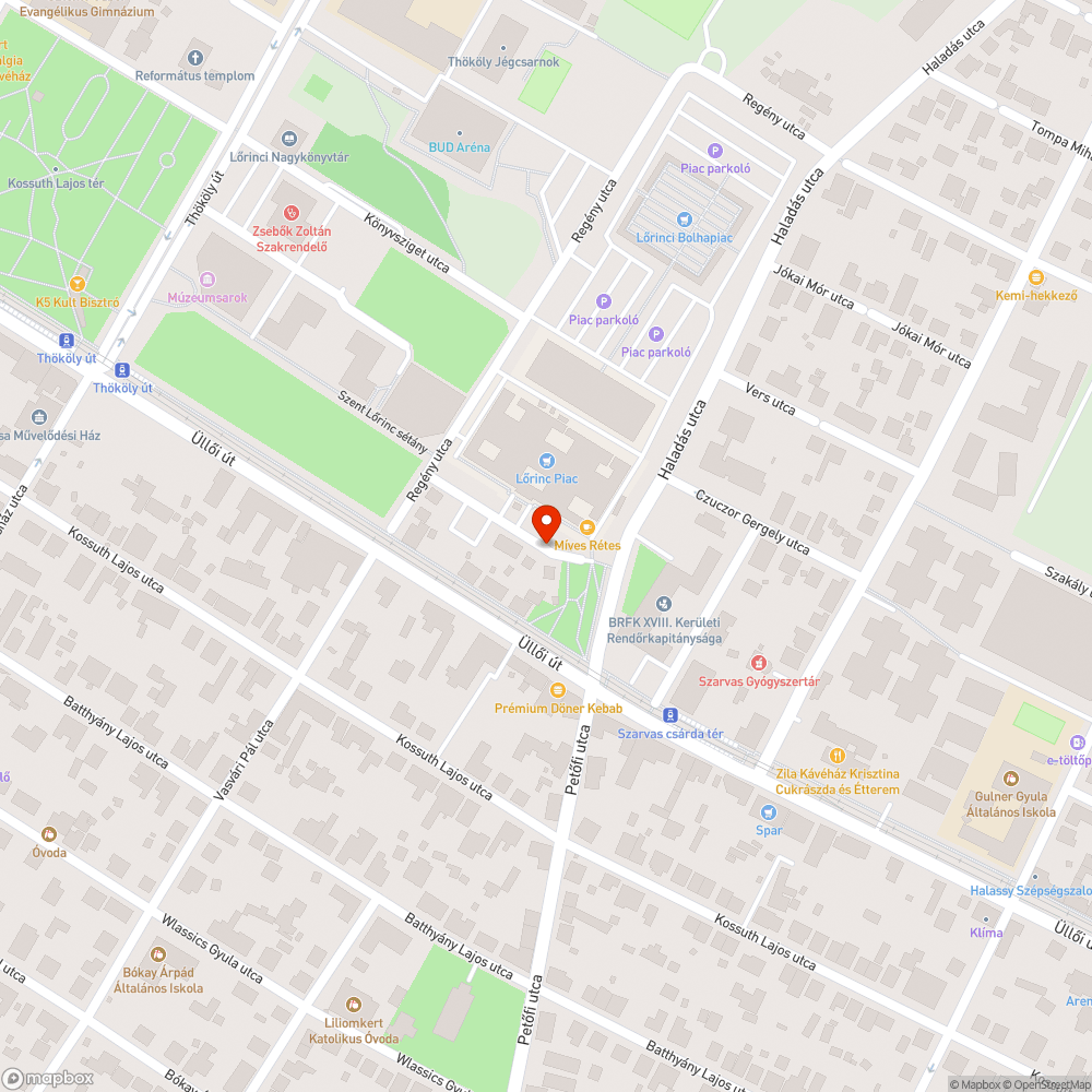 Szabálytalan parkolás bejelentés helye