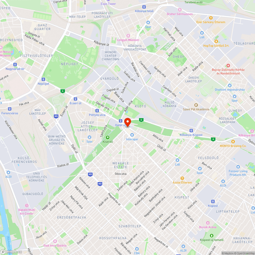 Összematricázott Gyalog- és kerékpárút tábla bejelentés helye