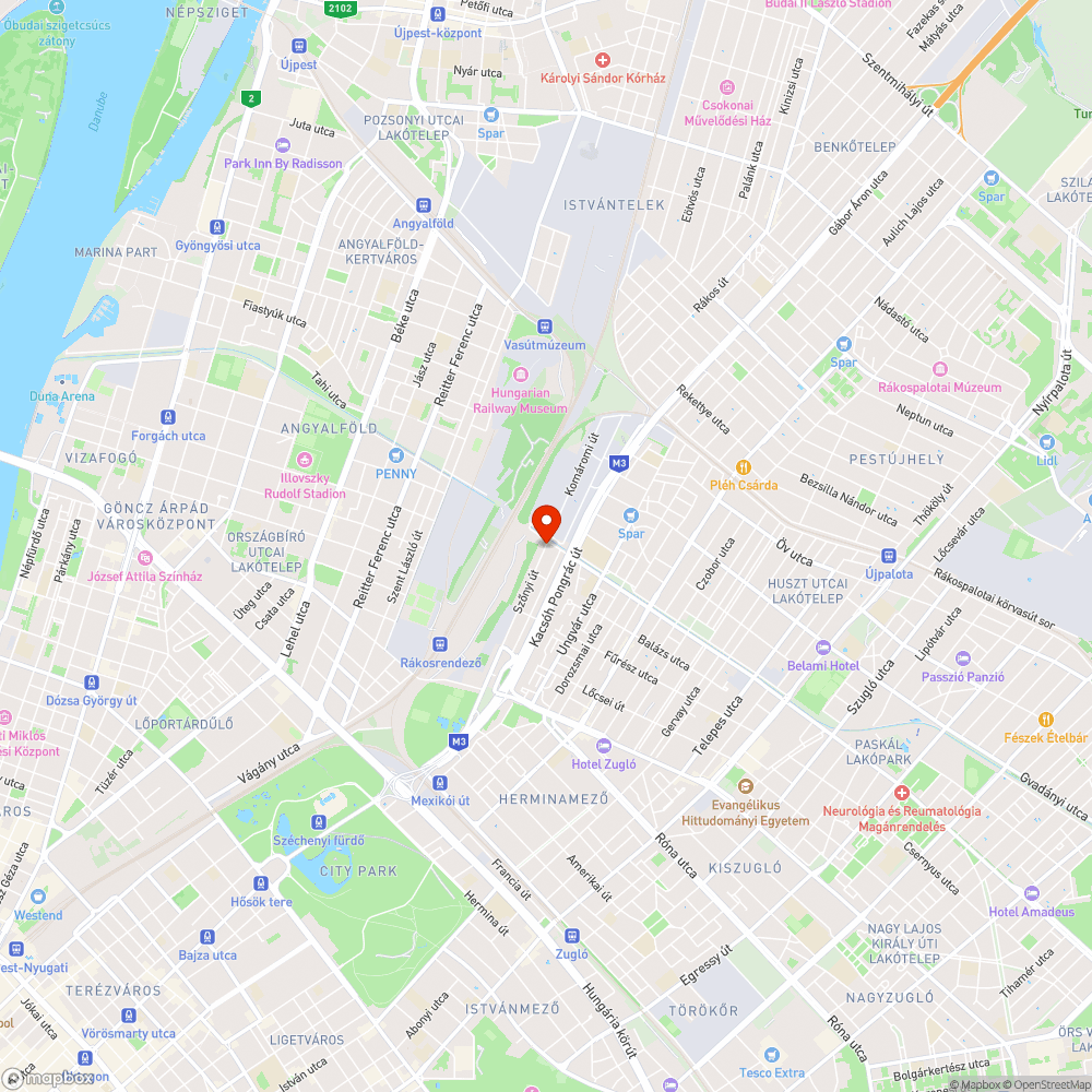 Kátyú a keréknyomba bejelentés helye