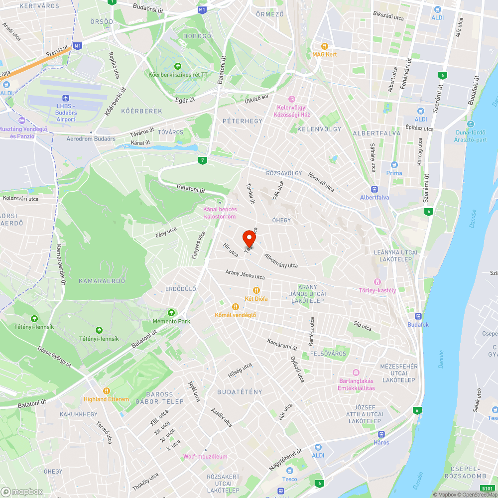 Zsákutcát jelző tábla hiánya bejelentés helye