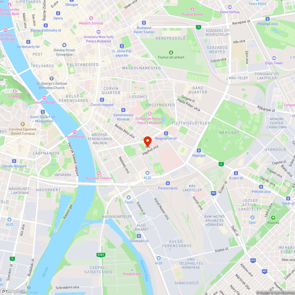 Süllyedt aszfalt bejelentés helye