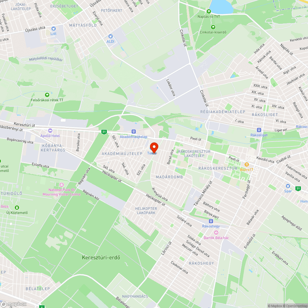 Szeméthalom és lom... bejelentés helye