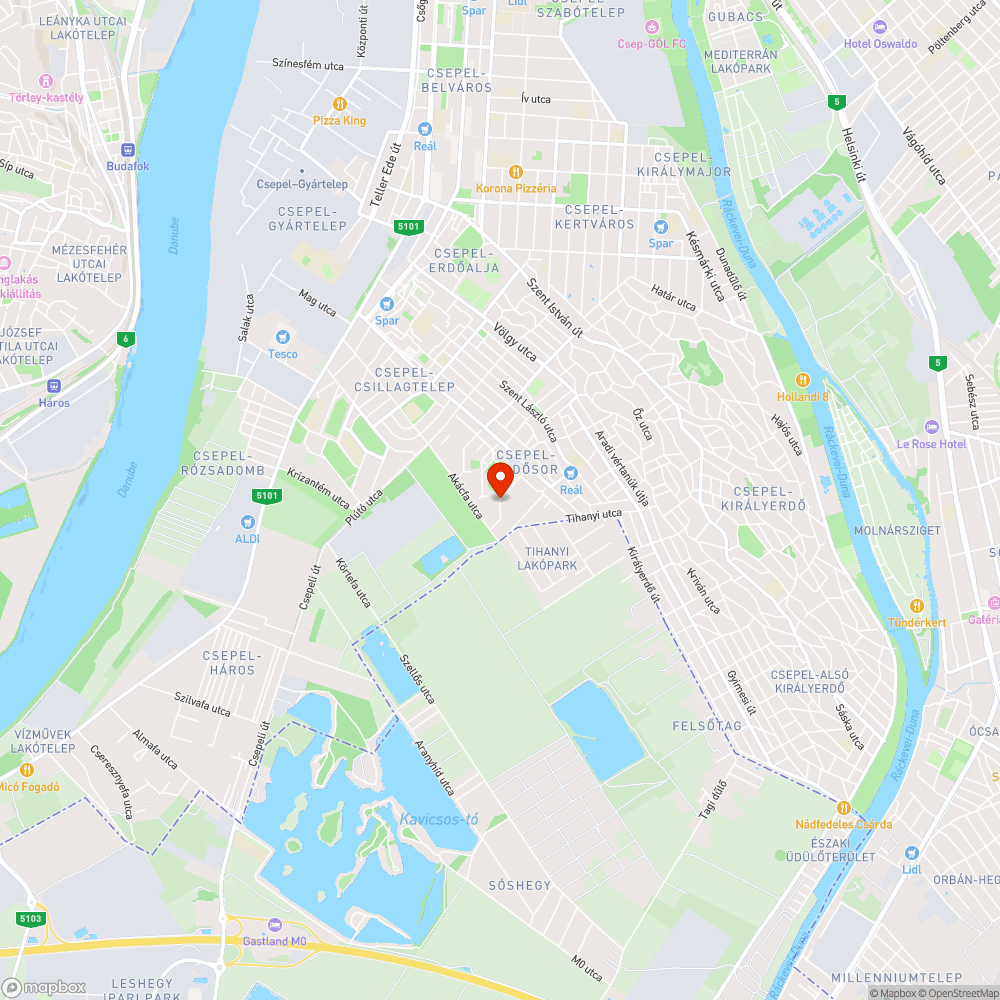 egyirányú utca bejelentés helye