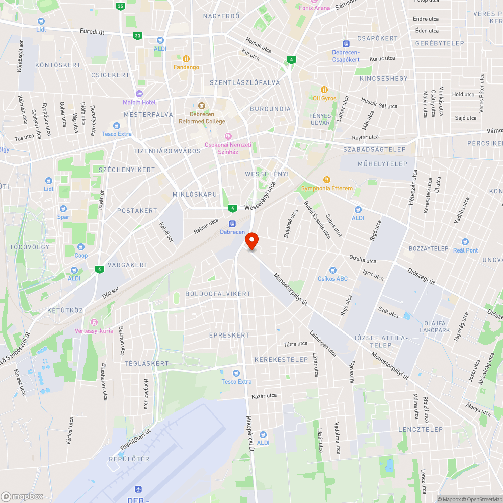 Szemetes telek bejelentés helye