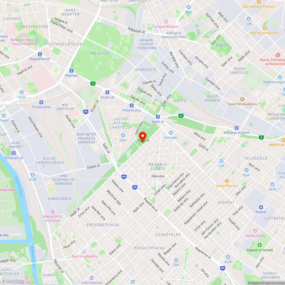 Palyik Katalin bejelentés helye