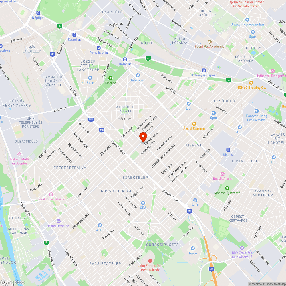 Eltűnt tábla bejelentés helye