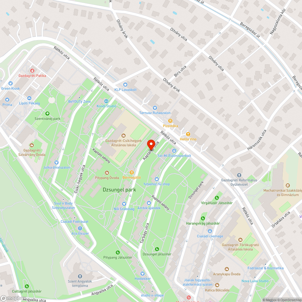 Járda burkolatcsere után otthagyott építési törmelék. bejelentés helye