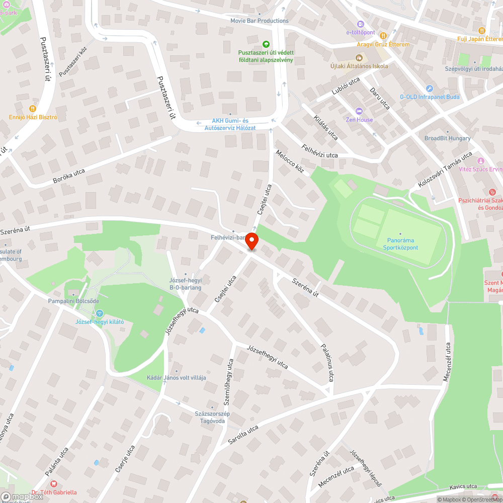 Hiányzó tábla bejelentés helye