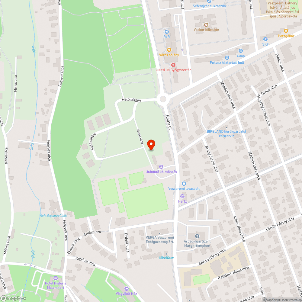 Ottfelejtett aszfaltkupac bejelentés helye