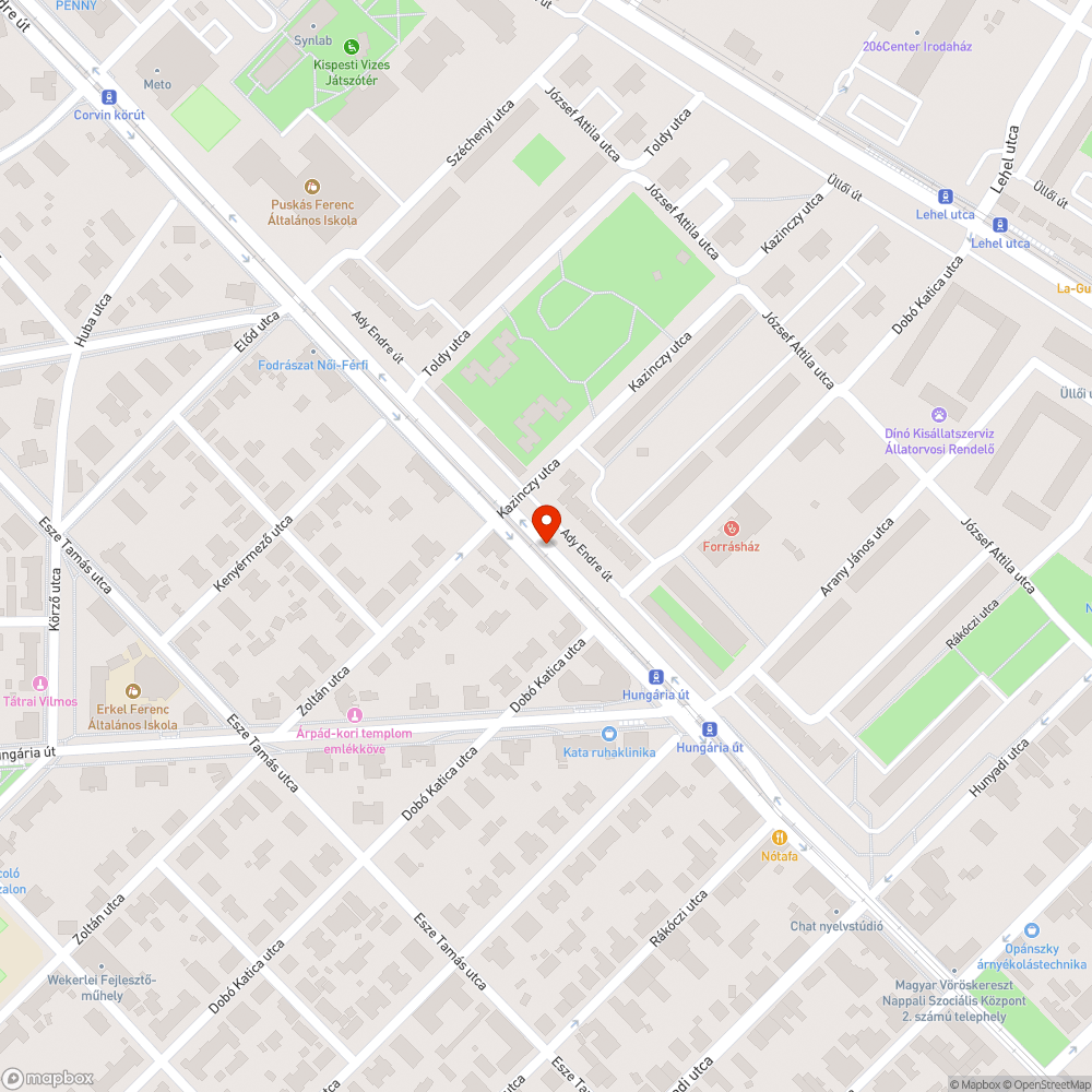 Kiránydinnyésített kerékpárút bejelentés helye