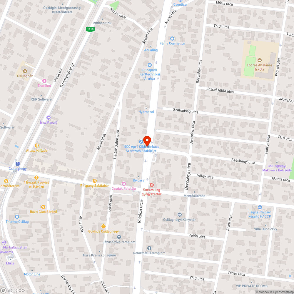 Megsüllyedt, repedezett útszakasz - nyomvonalon bejelentés helye