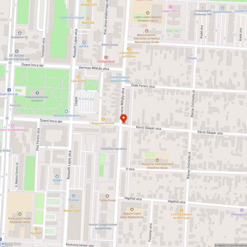 Hiányzó fényterelő bejelentés helye