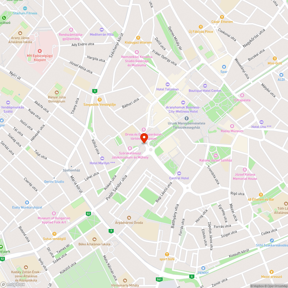 Sérült fedlap bejelentés helye